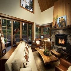 Superb Zen Interior Living Room Design With Green Plant And Wood - Karbonix