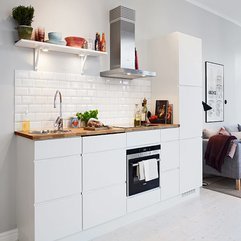 Swedish Apartment Small Kitchen - Karbonix