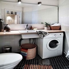 Swedish Home Laundry Room - Karbonix