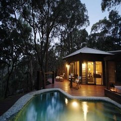 Best Inspirations : Swimming Pool With Gravel Frame Clean Wooden Deck Exotic Idea - Karbonix