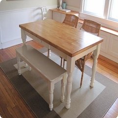 Best-inspirations : Table With Bench Awesome Dining ~ Karbonix