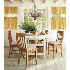 Table With Bright Color Dining Room - Karbonix