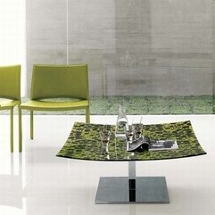 Best Inspirations : Table With Green Accent Viviana Coffee - Karbonix