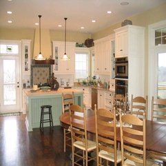 Tables With White Cabinets Kitchen Farm - Karbonix