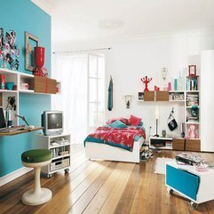 Teen Bedroom Design Looks Cool - Karbonix