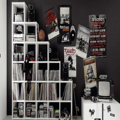 Best Inspirations : Teen Bedrooms Black White Color Funky - Karbonix