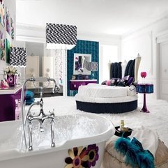 Teenage Bedroom Design Luxurious Colorful - Karbonix