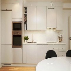 Tender Lighting For Serene White Contemporary Kitchen Cabinet Warm And - Karbonix