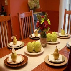Best Inspirations : Thanksgiving Table Decoration With Flowers Ideas - Karbonix