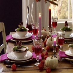 Thanksgiving Table Luxury Decorating - Karbonix
