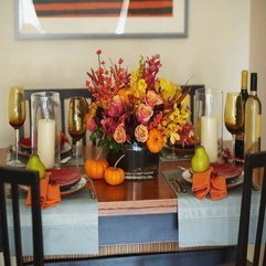 Thanksgiving Table With Bottle Ideas - Karbonix