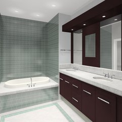 Best Inspirations : The Captivating Small Space Modern Bathroom Tile Design Ideas Bathroom Brilliant Design - Karbonix