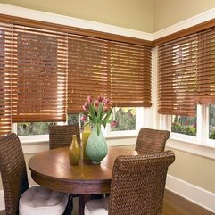 The Dining Room Wood Blinds - Karbonix