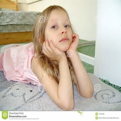 The Little Girl In A Pink Dress Gazing At Us Royalty Free Stock - Karbonix