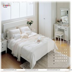 Best Inspirations : The Romantic White Bedroom Design - Karbonix