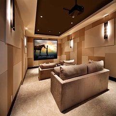 Best Inspirations : Theater Room Modern Home - Karbonix