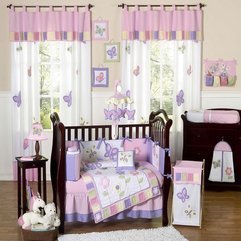 Theme Ideas With Butterfly Pattern Girl Nursery - Karbonix