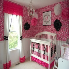Theme Ideas With Ribbon Decoration Girl Nursery - Karbonix