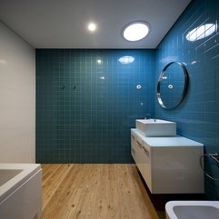 Tiles Bathroom Calming Blue - Karbonix