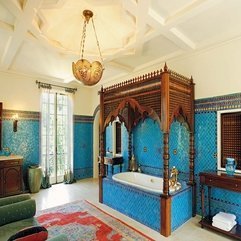 Tiles Bathroom Cozy Blue - Karbonix