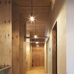 Timber Hallway Design The Ant House Interior Yellow - Karbonix
