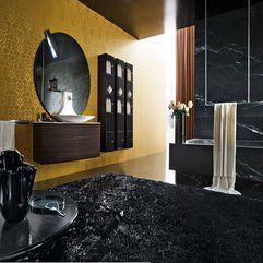 Best Inspirations : Top Design Luxurious And Modern Black Bathroom Interior Design Ideas - Karbonix