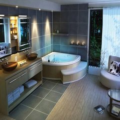 Traditional Beautiful Bathroom Design Corner Ideas Interior - Karbonix