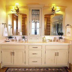 Best Inspirations : Tradtidional Design Bathroom Cabinets - Karbonix