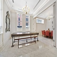 Tribeca Beautiful Dining Room Marble House - Karbonix