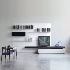 Tv Cabinet Design Futuristic Simple - Karbonix