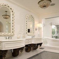 Best Inspirations : Twin Vanities For Spacious Bathrooms Fabulous Look - Karbonix