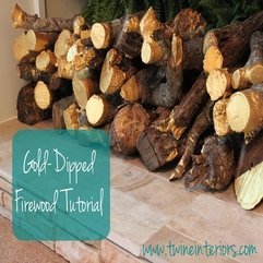 Twine Gold Dipped Firewood - Karbonix