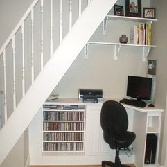 Under Staircase Home Office Storage Solutions - Karbonix