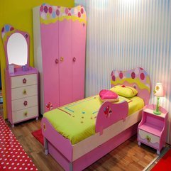 Best Inspirations : Unique Kids Bedroom With Pink Color Interior And Furniture For Girls - Karbonix