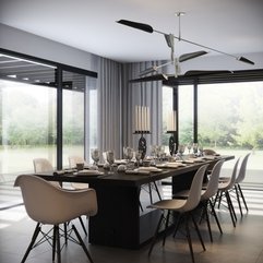 Best Inspirations : Unique Monochromatic Dining Room Picture Unique Monochromatic - Karbonix