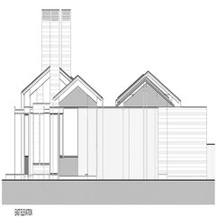 Best Inspirations : Valley Home East Elevation Layout Plan In Modern Style - Karbonix