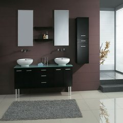 Best Inspirations : Vanities Picture Modern Bathroom - Karbonix