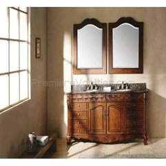 Vanities Wooden 72 Inch Double Sink Cherry Wood Bathroom Unique Bathroom - Karbonix