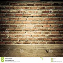 Vintage Brick Wall With Wooden Floor Texture Stock Images Image - Karbonix