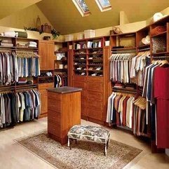 Walk Closet Ideas Vintage Wooden - Karbonix