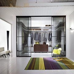 Walk In Wardrobe With Doors Beautiful Luxurious - Karbonix