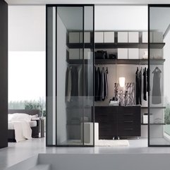 Best Inspirations : Walk In Wardrobes With White Stool Black Drawer Feminim - Karbonix