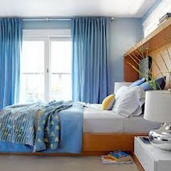 Wall Bedroom Ideas Cool Blue - Karbonix