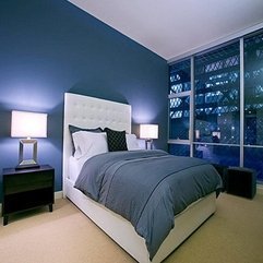 Wall Bedroom Ideas Great Blue - Karbonix