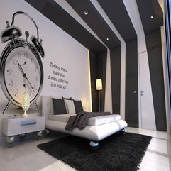 Wall Design Contemporer Bedroom - Karbonix