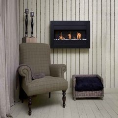 Wall Fireplace Wood - Karbonix