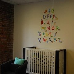 Wall For Baby Room Alphabet On - Karbonix