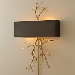 Best Inspirations : Wall Sconce Gold Twig - Karbonix