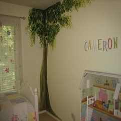 Wall With Trees In The Corner Design - Karbonix