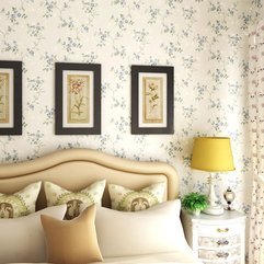 Wallpaper Floral Bedroom - Karbonix